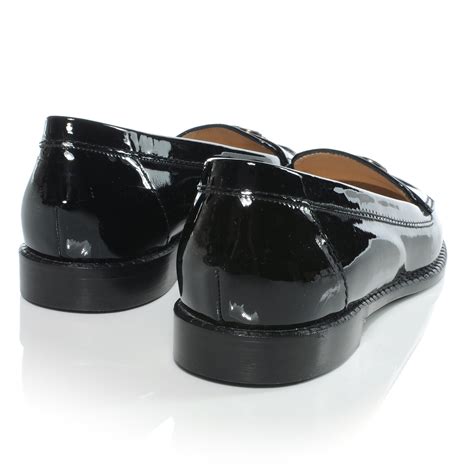 chanel patent leather loafers|chanel loafers nordstrom.